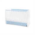Bed DREAM NEW 60x120 white+baby blue